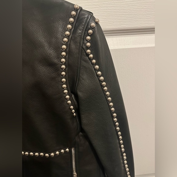 Bythenamesake custom studded leather  jacket - Picture 4 of 8